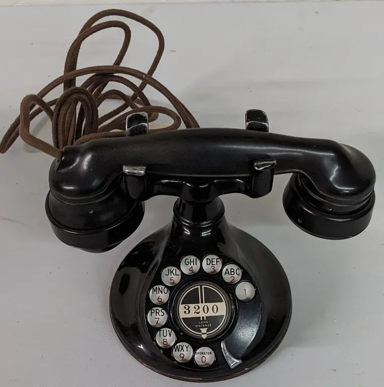 VINTAGE 1920'S WESTERN ELCTRIC DIAL TELEPHONE