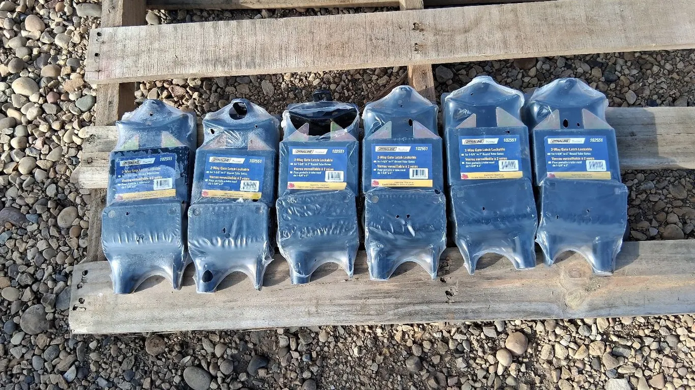 6- Dynaline Gate Latches