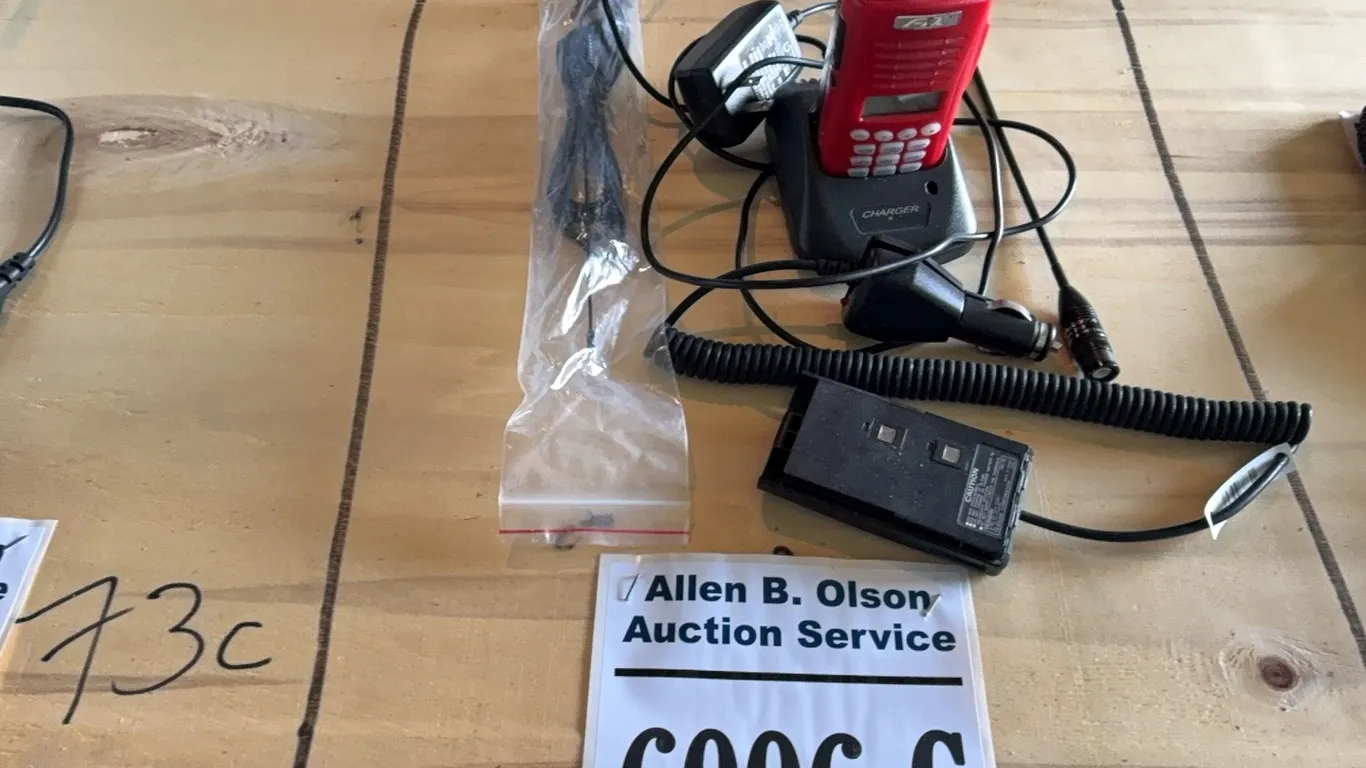 HAM RADIO EQUIPMENT - DISPERSAL FOR CLARENCE YOUNG - SOLD OFFSITE EDBERG, AB