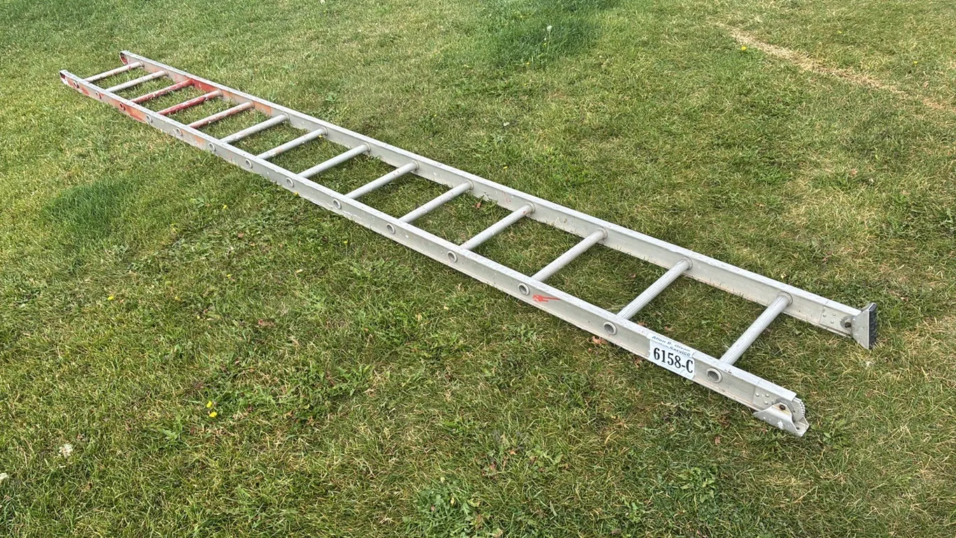 13' ALUMINUM LADDER - DISPERSAL FOR CLARENCE YOUNG - EDBERG, AB