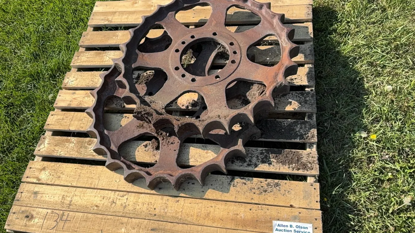 2 - BULLDOZER GEARS - DISPERSAL FOR CLARENCE YOUNG - SOLD OFFSITE - EDBERG, AB