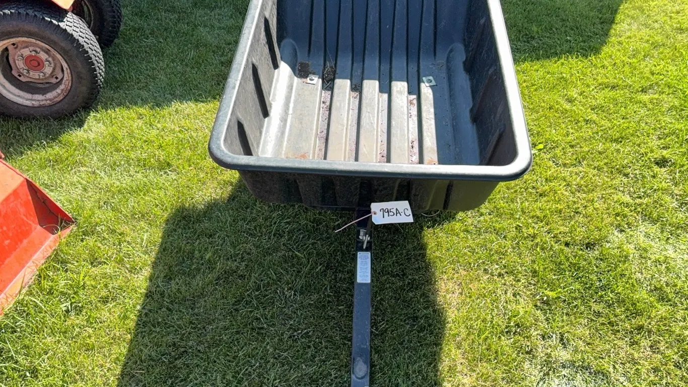 PULL BEHIND GARDEN CART - DISPERSAL FOR CLARENCE YOUNG - SOLD OFFSITE - EDBERG, AB
