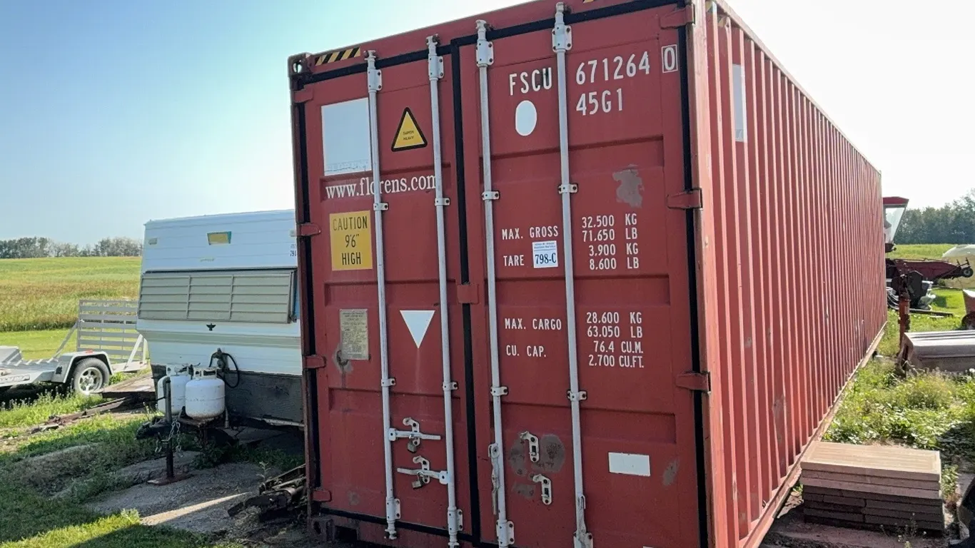 2003 40' SEACAN - s/n FSCU671 - DISPERSAL FOR CLARENCE YOUNG - SOLD OFFSITE - EDBERG, AB