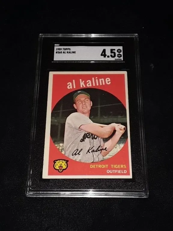 1959 Topps Al Kaline SGC 4.5