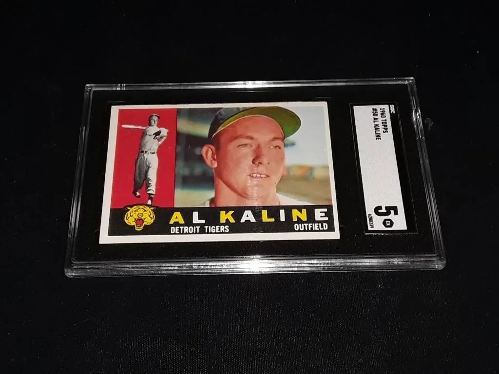 1960 Topps AL Kaline SGC 5