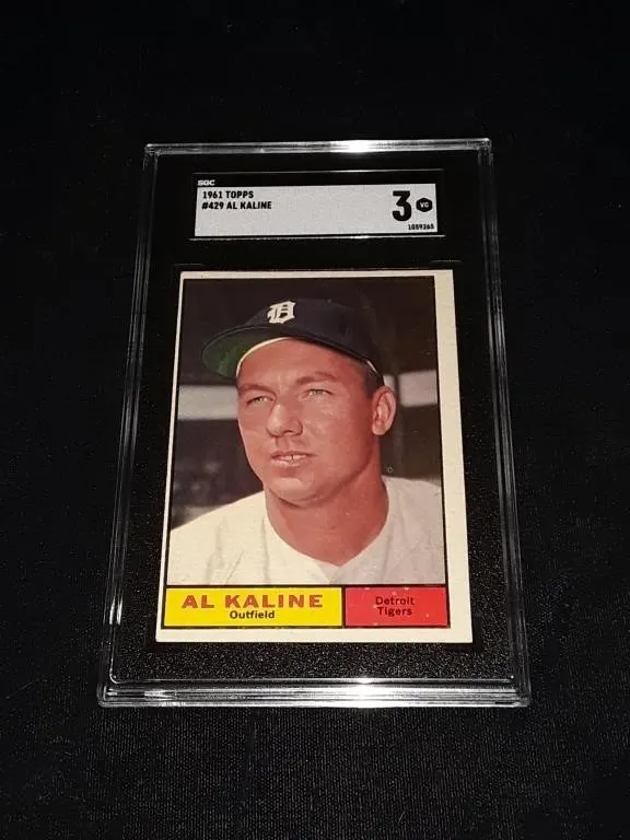1961 Topps AL Kaline SGC 3