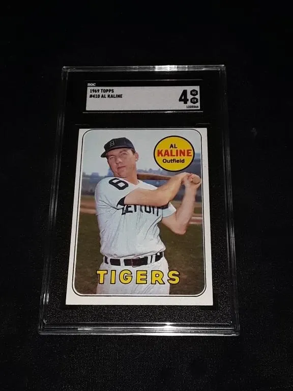 1969 Topps Al Kaline SGC 4