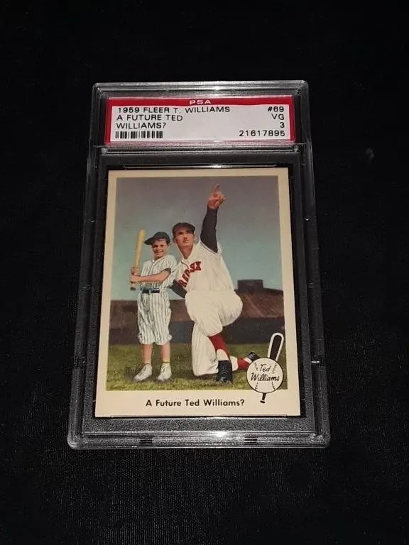 1959 Fleer Ted Williams PSA 3