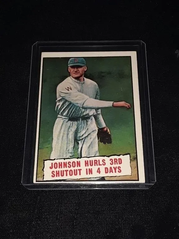 1961 Topps Walter Johnson