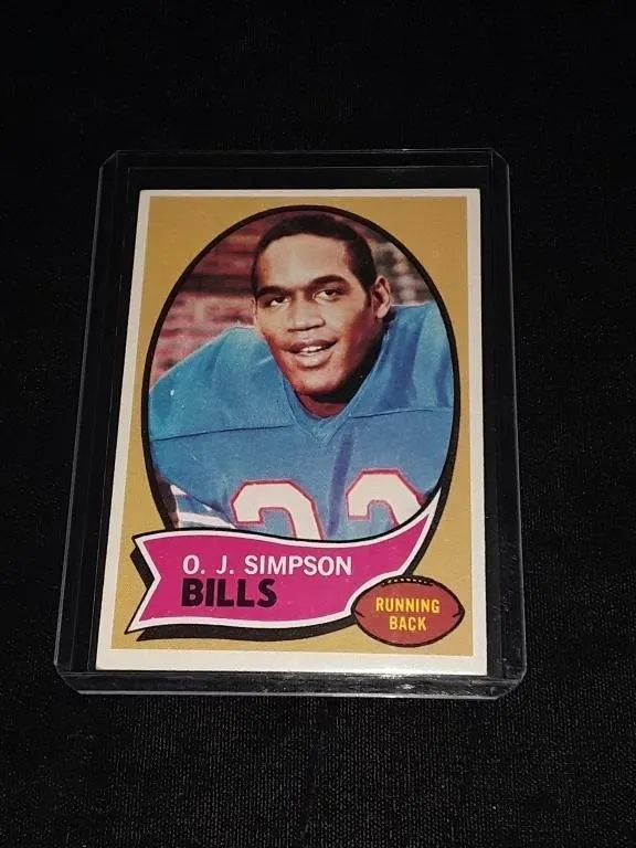 1970 Topps O.J. Simpson