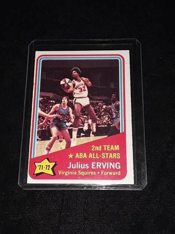 1972 Topps Rookie Julius Erving