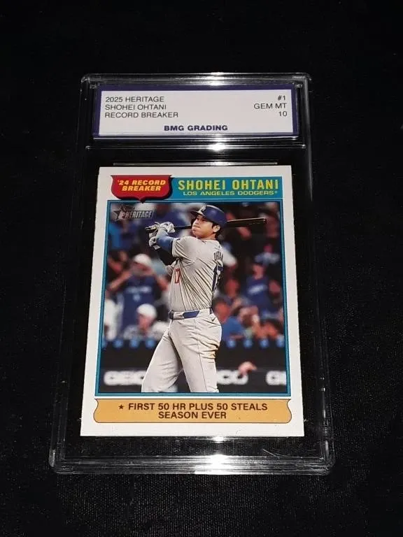 Shohei Ohtani 2025 Heritage #1 GEM MT 10