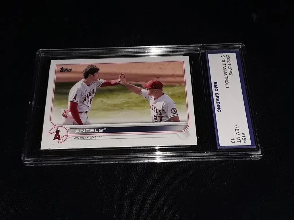 Shohei Ohtani/Trout 2022 Topps GEM MT 10