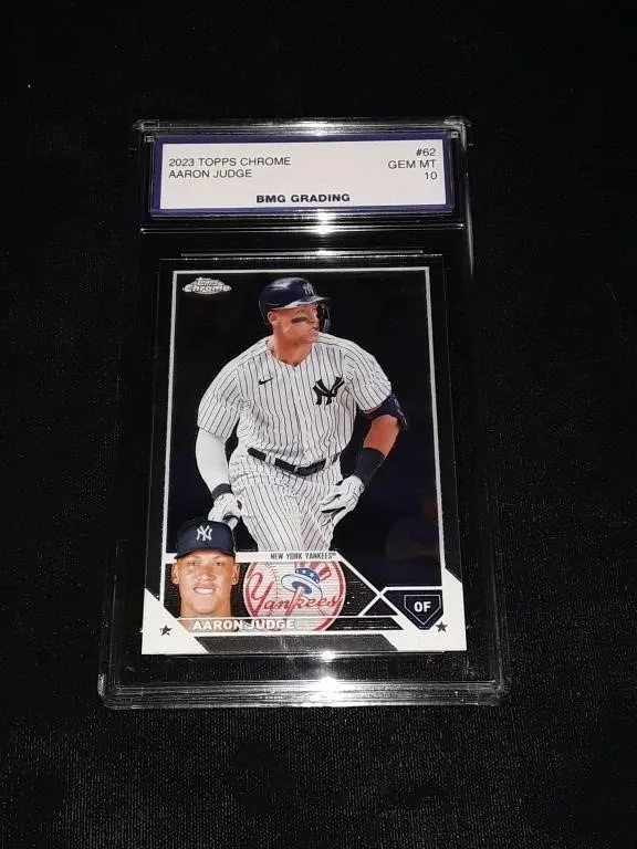 Aaron Judge 2023 Topps Chrome #62 GEM MT 10