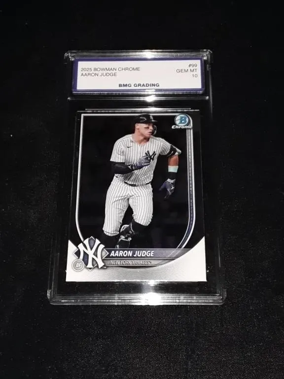 Aaron Judge 2025 Bowman Chrome #99 GEM MT 10