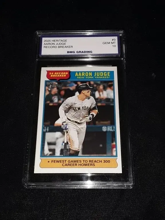 Aaron Judge 2025 Heritage #3 GEM MT 10