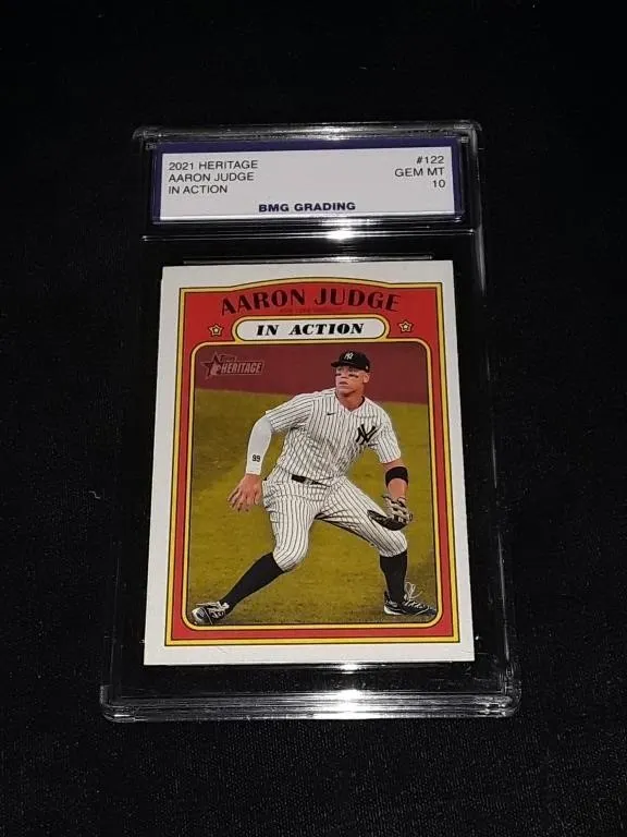 Aaron Judge 2021 Heritage #122 GEM MT 10