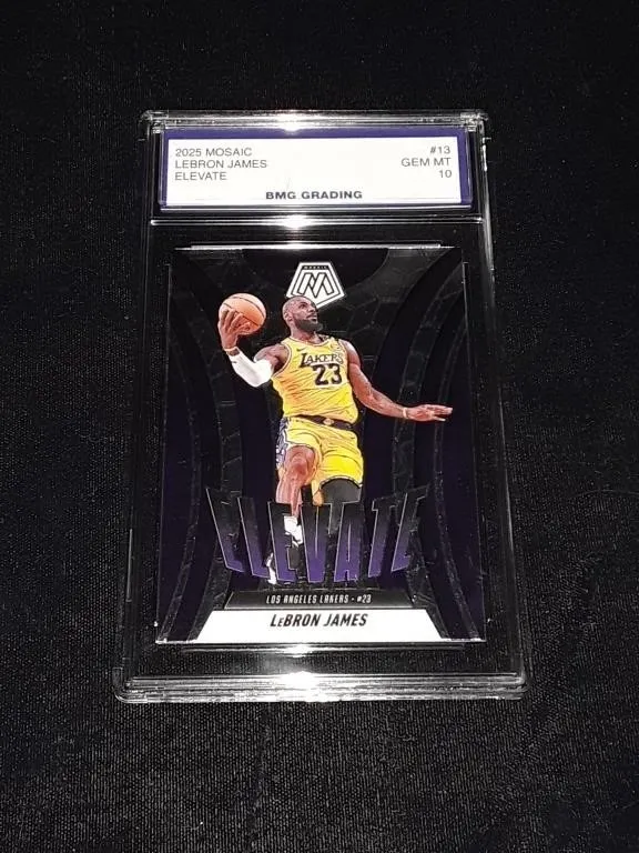 Lebron James 2025 Mosaic Elevate GEM MT 10