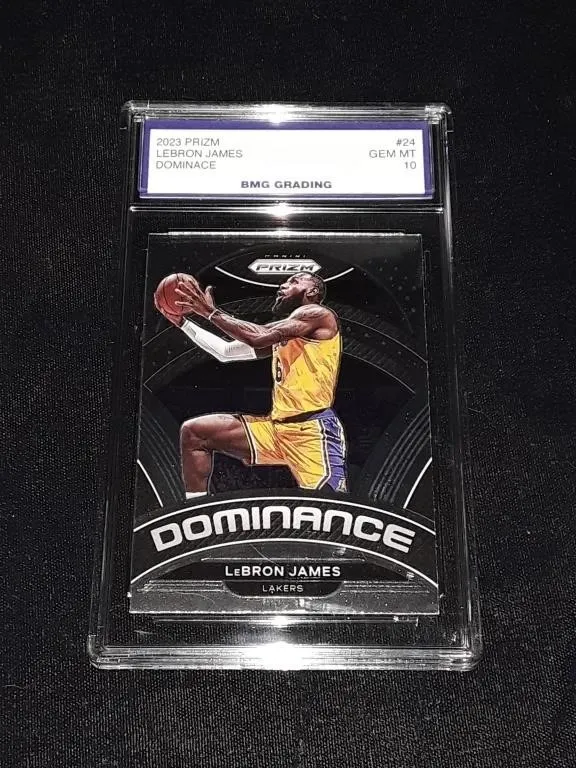 Lebron James 2023 Prizm Dominace GEM MT 10