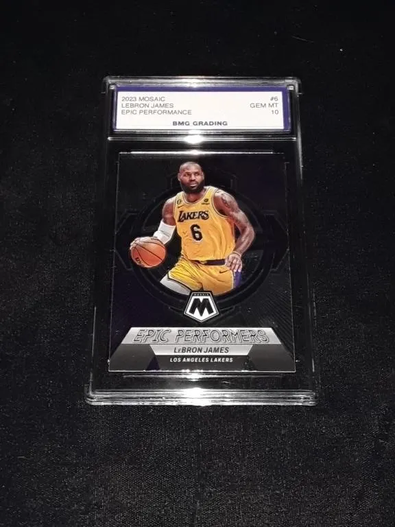 Lebron James 2023 Mosaic #6 GEM MT 10