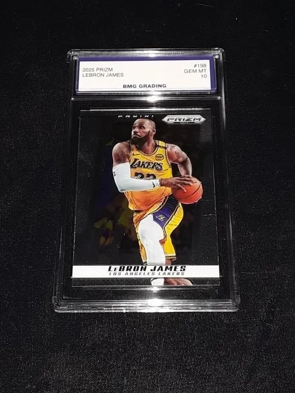 Lebron James 2025 Prizm #198 GEM MT 10