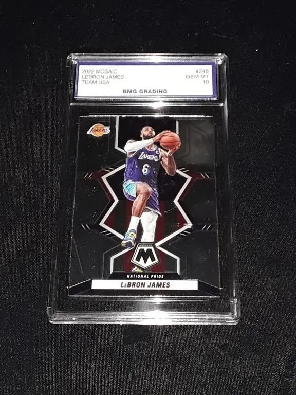 Lebron James 2022 Mosiac #246 GEM MT 10
