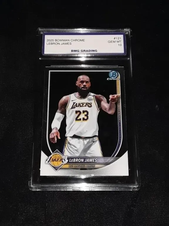 Lebron James 2025 Bowman Chrome GEM MT 10