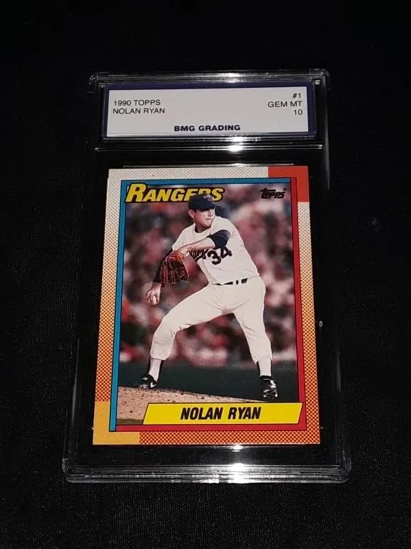 Nolan Ryan 1990 Topps GEM MT 10
