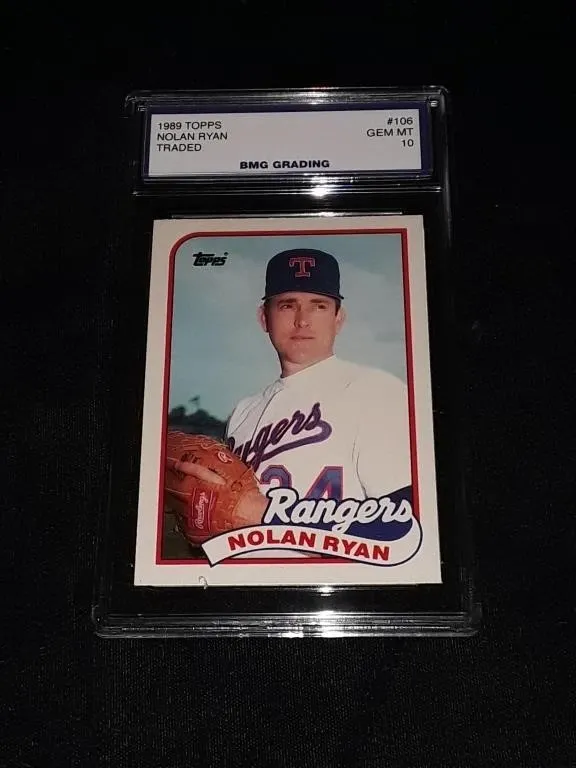 Nolan Ryan 1989 Topps Traded GEM MT 10