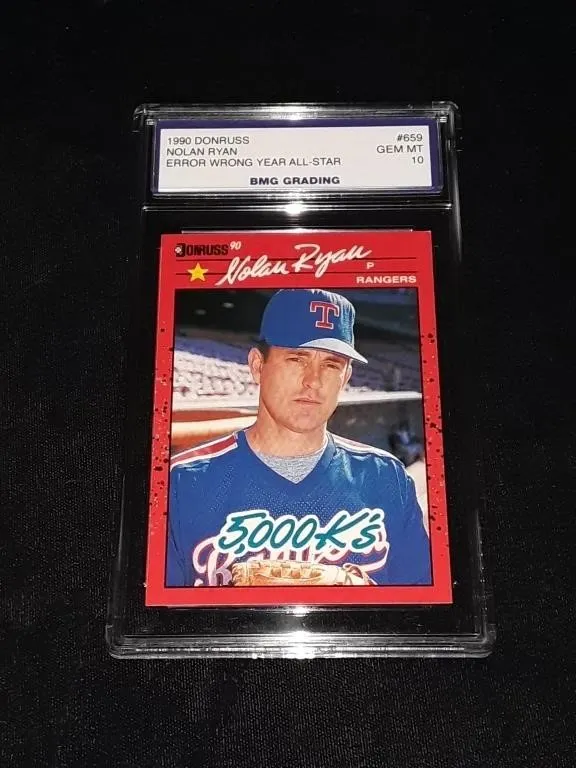 Nolan Ryan 1990 Donruss GEM MT 10