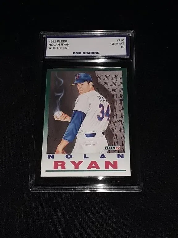 Nolan Ryan 1992 Fleer GEM MT 10