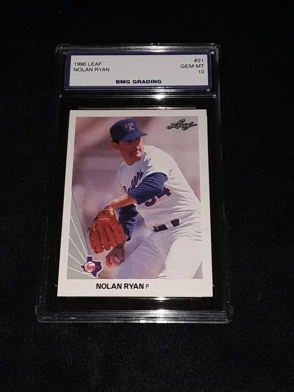 Nolan Ryan 1990 Leaf GEM MT 10