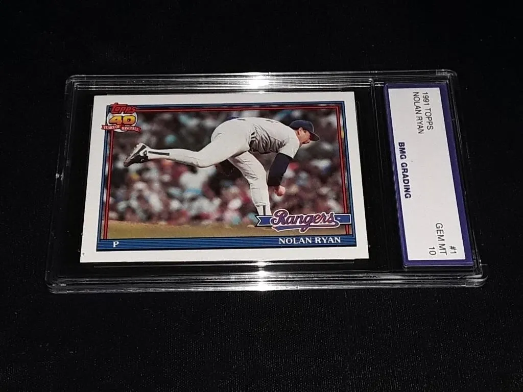Nolan Ryan 1991 Topps GEM MT 10