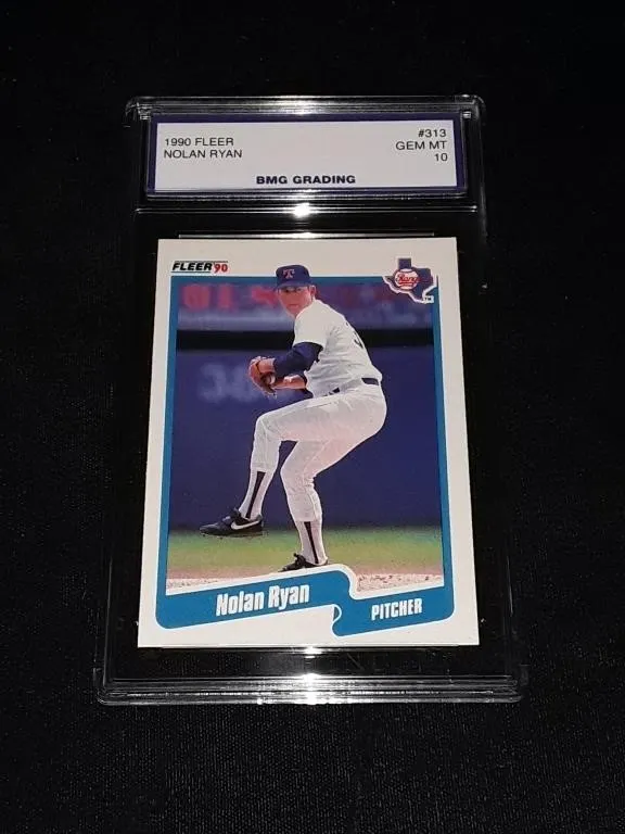Nolan Ryan 1990 Fleer #318 GEM MT 10