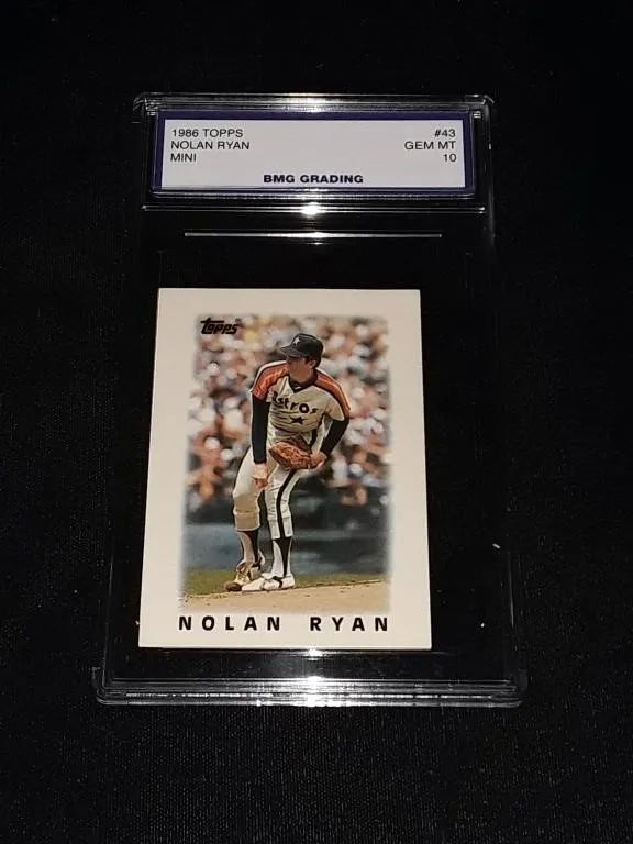 Nolan Ryan 1986 Topps Mini GEM MT 10