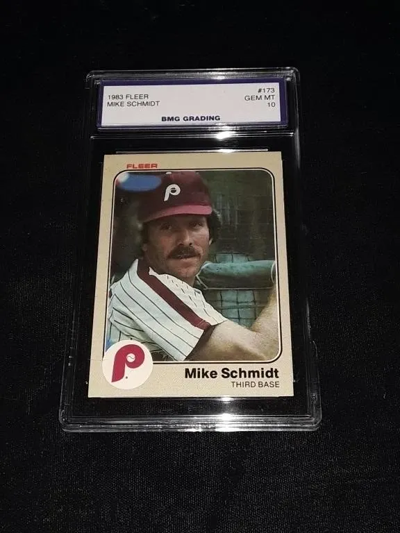 1983 Fleer Mike Schmidt GEM MT 10