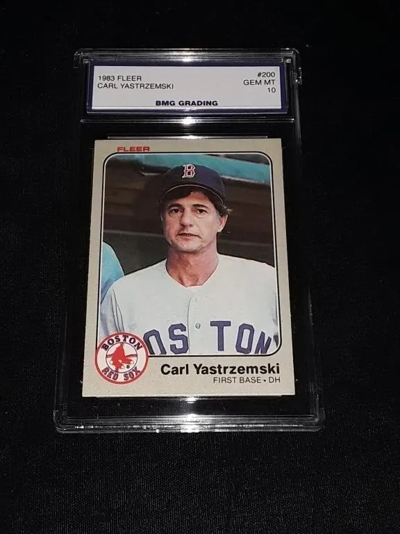 Carl Yastrzemski 1983 Fleer GEM MT 10