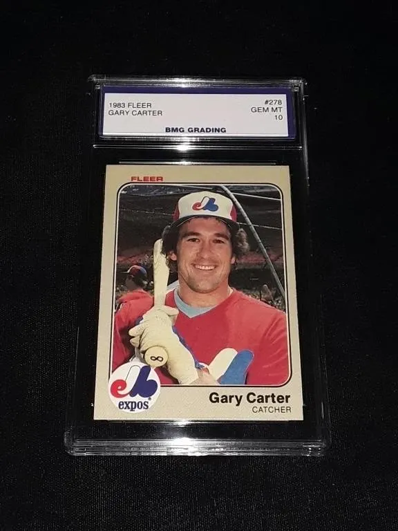 1983 Fleer Gary Carter GEM MT 10