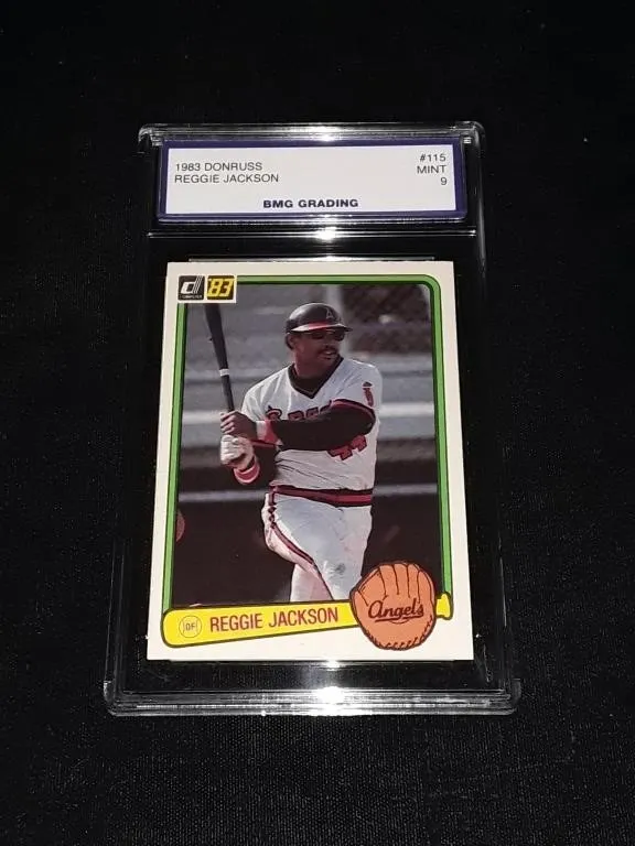 1983 Donruss Reggie Jackson GEM MT 10