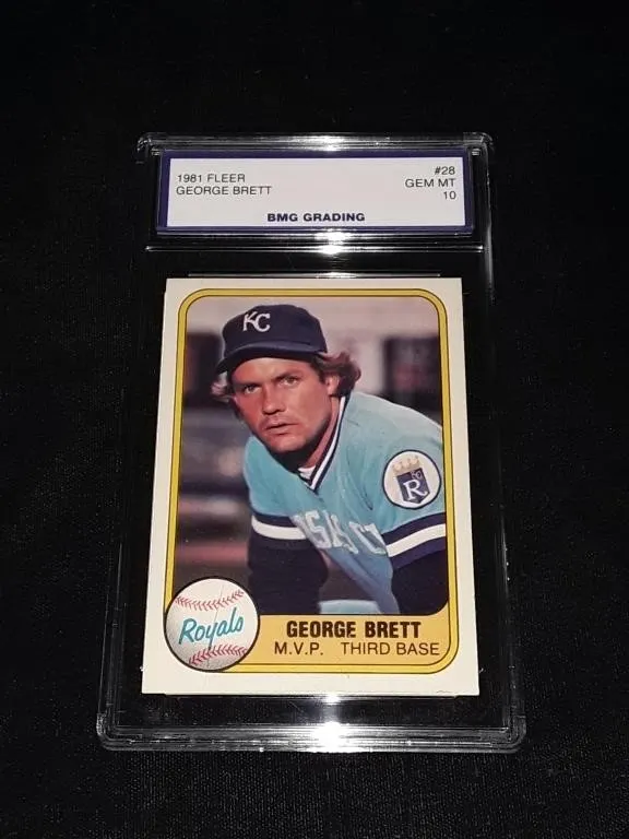 1981 Fleer George Brett GEM MT 10
