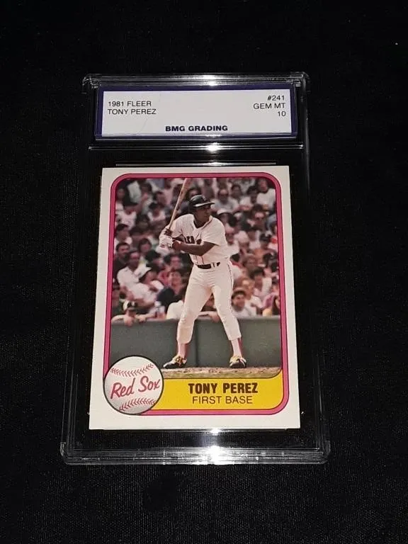 1981 Fleer Tony Perez GEM MT 10