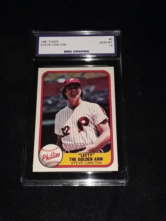 1981 Fleer Steve Carlton GEM MT 10