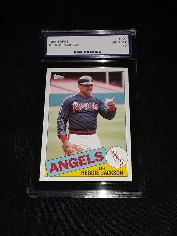 Reggie Jackson 1985 Topps GEM MT 10