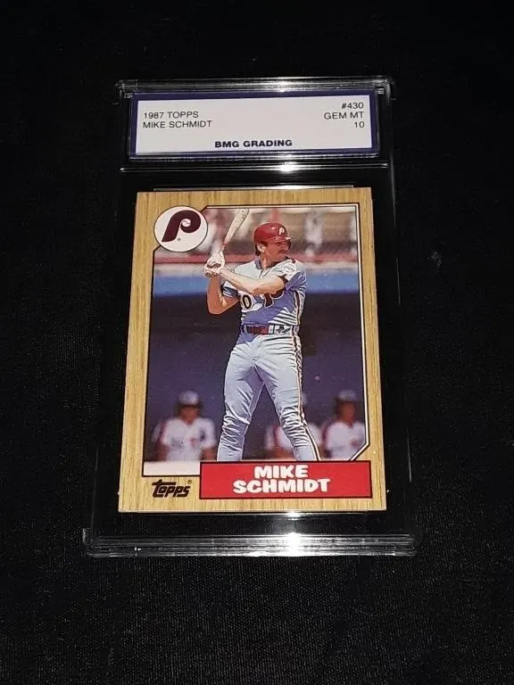 1987 Topps Mike Schmidt GEM MT 10