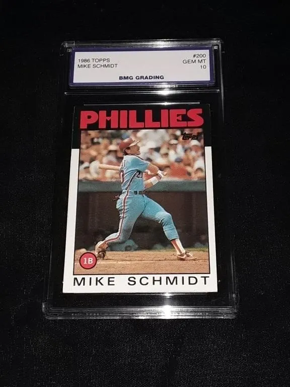 1986 Topps Mike Schmidt GEM MT 10