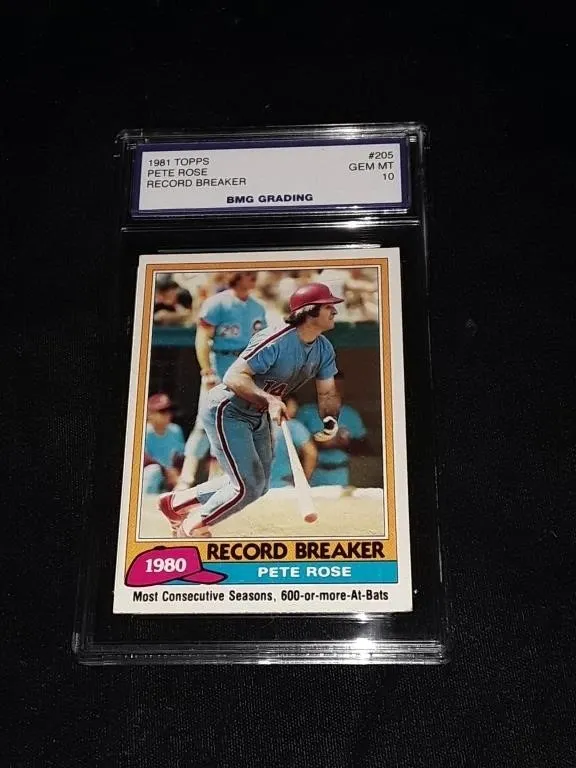 1981 Topps Pete Rose GEM MT 10