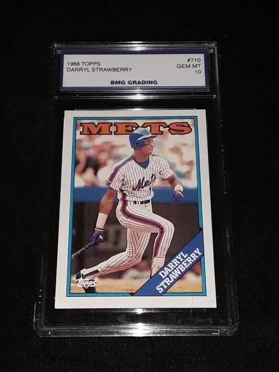 1988 Topps Darryl Strawberry GEM MT 10