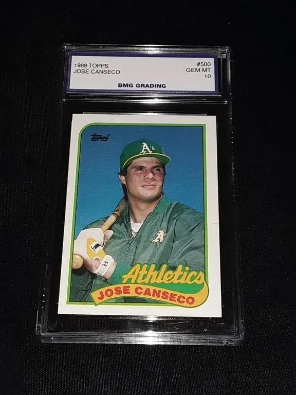 1989 Topps Jose Canseco GEM MT 10