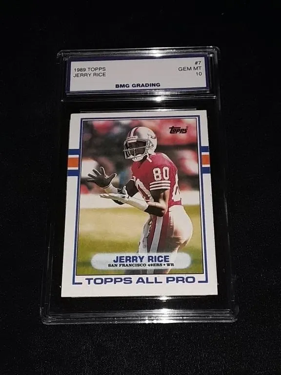 1989 Topps Jerry Rice GEM MT 10