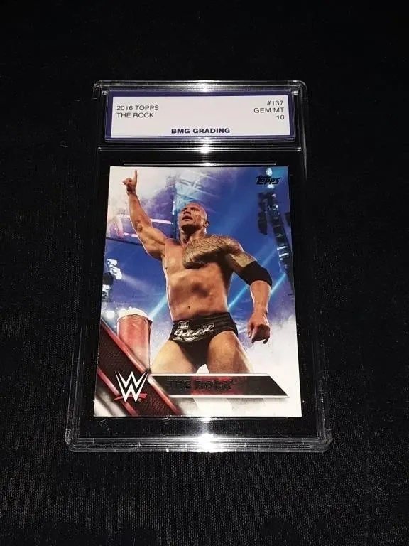 2016 Topps The Rock GEM MT 10